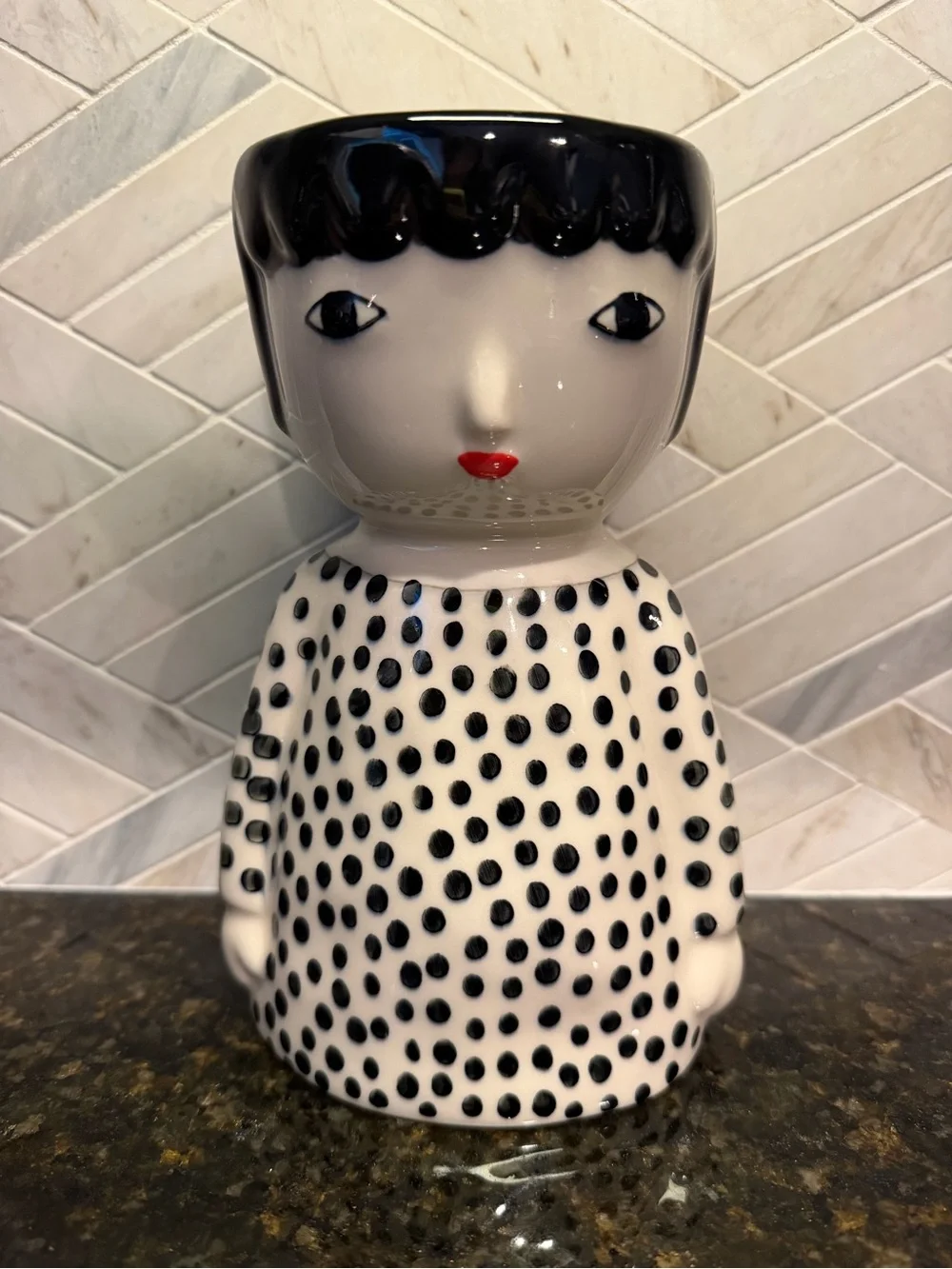 Anthropologie Kinska Melena Face Pot